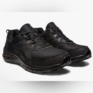 Asics Gel Venture Running Shoes Size 7.5M 9W black